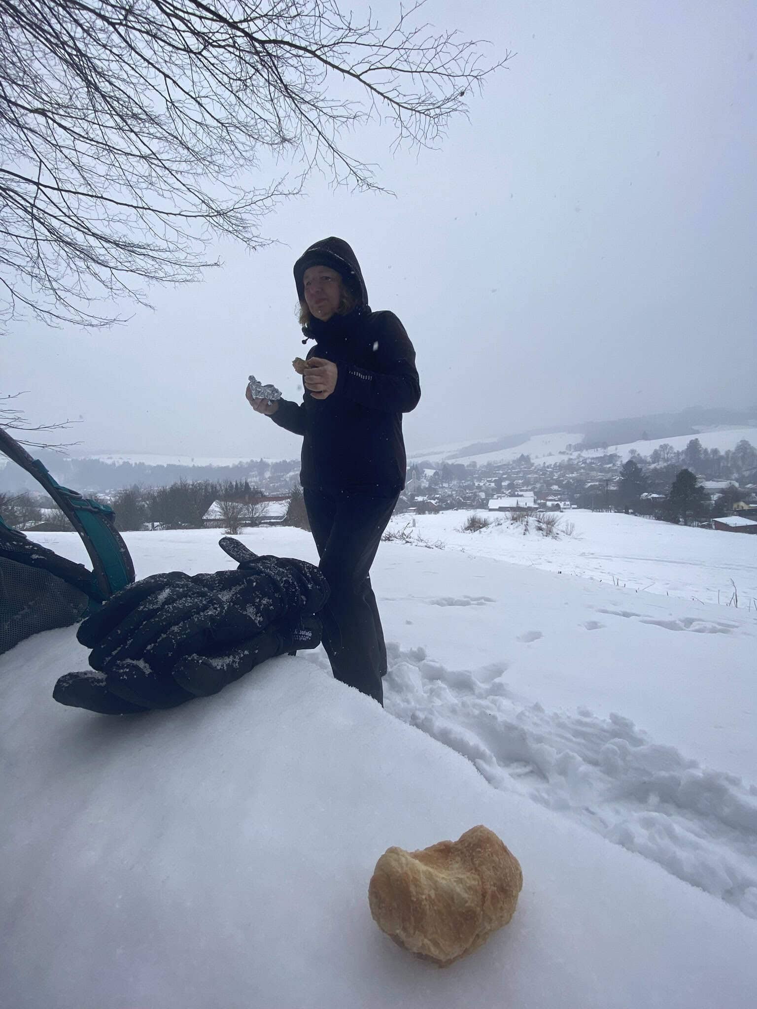 Když už nohy těžknou, přichází na řadu ta nejlepší motivační svačina.