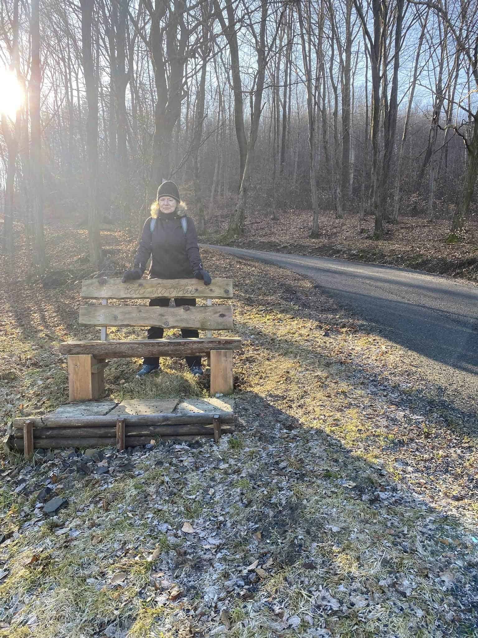 Příjemné místo k odpočinku Pod Kobylú.